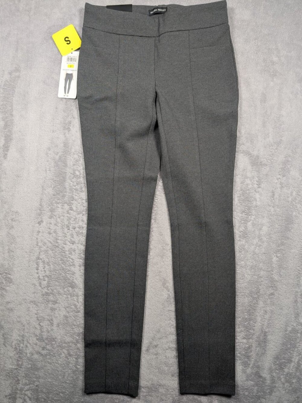 Hilary Radley Pants Womens Size Small Gray Stretch Narrow Leg Office Work